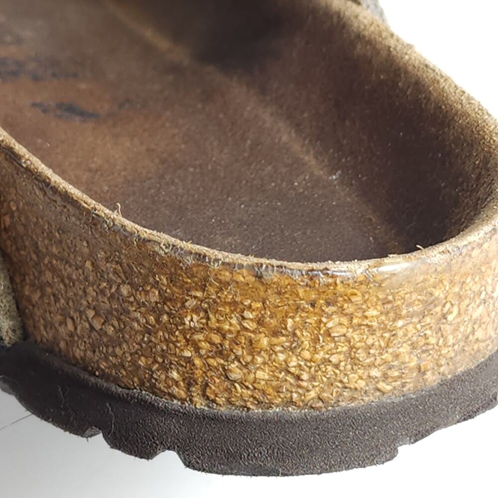 BIRKENSTOCK Women's Arizona 39 US8 Multicolor Suede Wool 2 Straps Slide Sandals - Picture 14 of 16